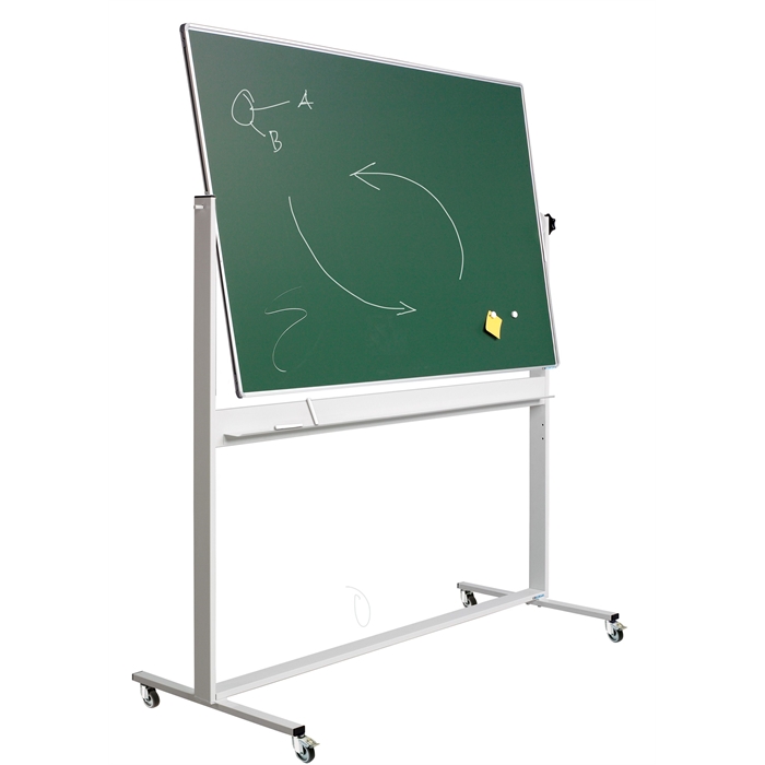 Picture of SMIT VISUAL 13009.170 - Revolving board RC, 10 mm profile, Enamel green, 120x220 cm