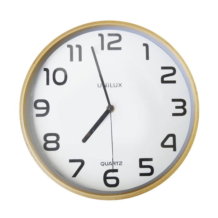 Picture of Unilux Baltic Clock White/Wood