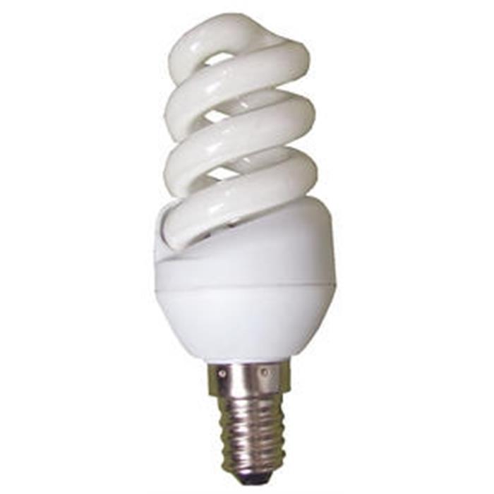 Picture of Fluorescent Bulb Spiral Power 9W Socket E14