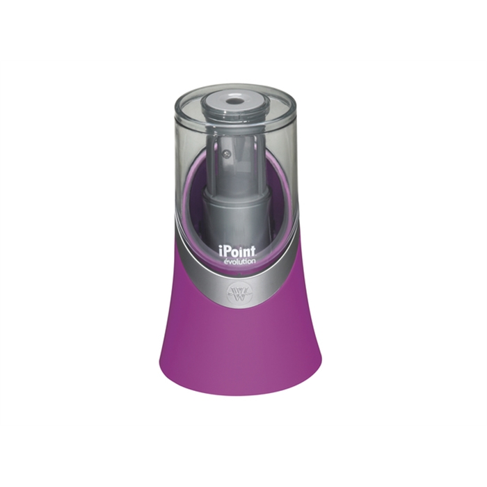 Image de Taille-crayon Westcott iPOINT Evolution rose électrique     sans batteries