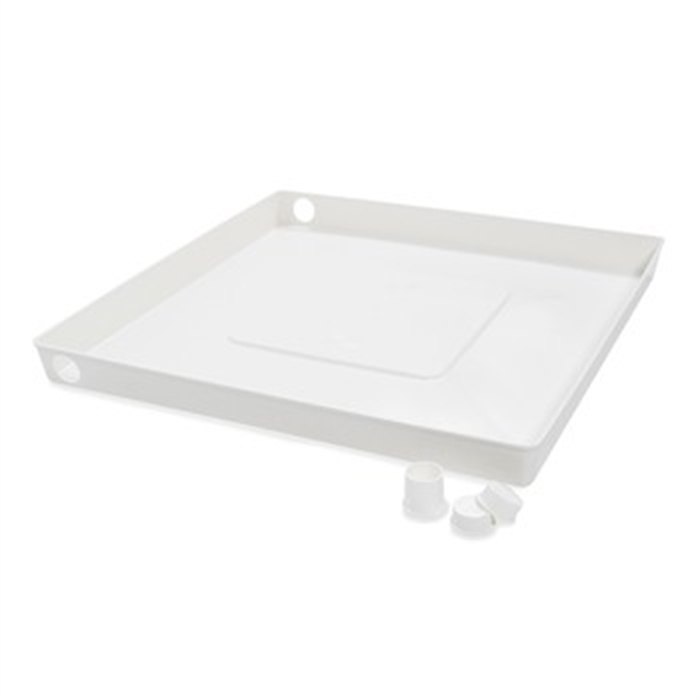 Picture of Drip Tray for Washing Machine and Dishwasher, 65 x 65 x 6 cm, white / Floor Tray