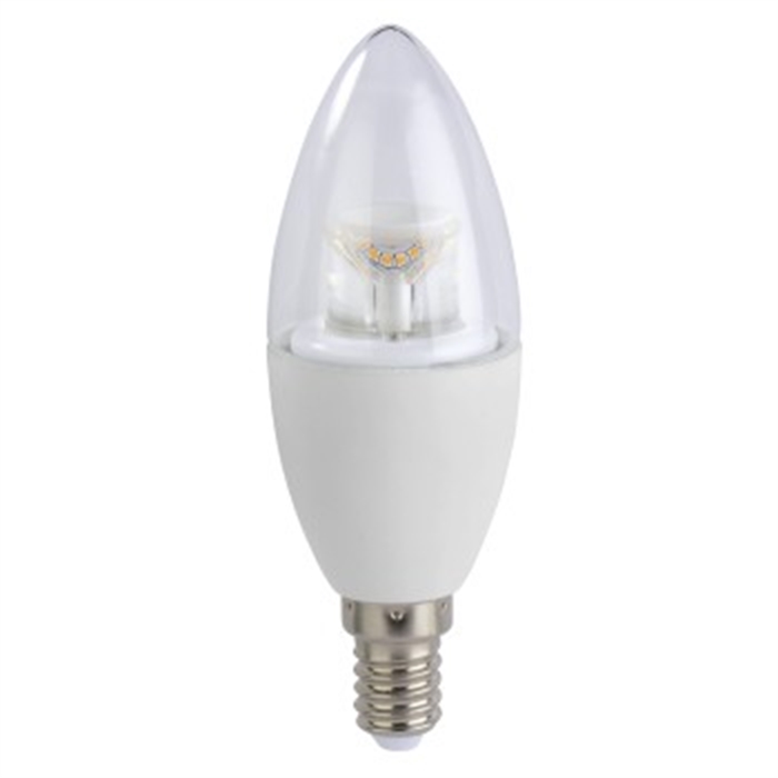 Picture of LED Bulb, E14, 470lm replaces 40W candle bulb, warm white / LED Bulb, 230V