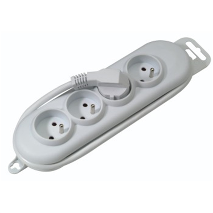 Picture of Multi Socket, 4 sockets, 1.5m, white