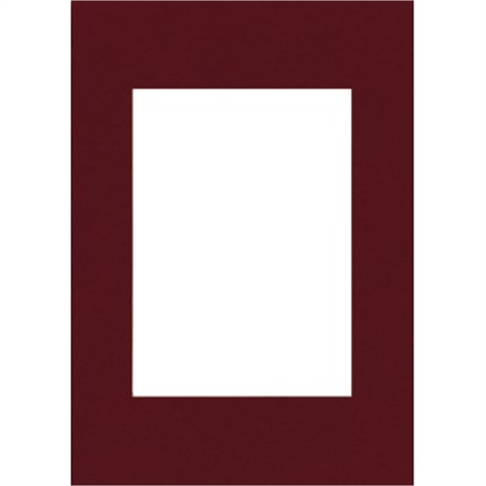 Image de Premium Passepartout, Brick Red, 13 x 18 cm