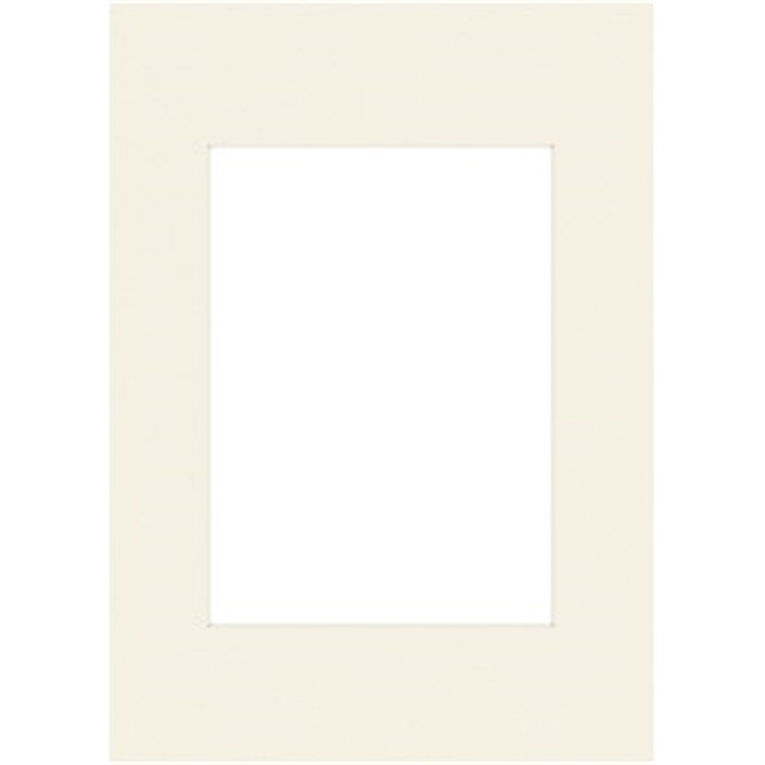 Image de Passe-partout Premium, blanc neige, 15 x 20 cm