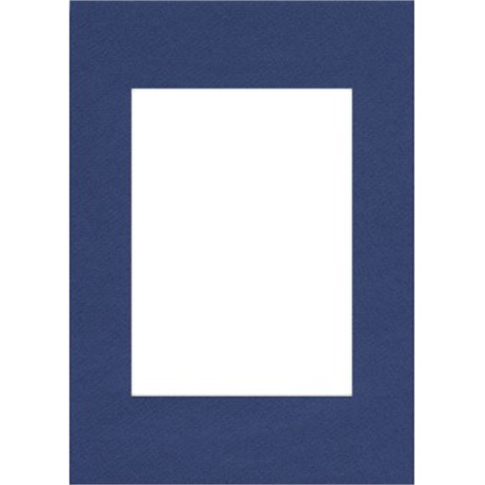 Image de Passe-partout Premium, bleu marine, 13 x 18 cm