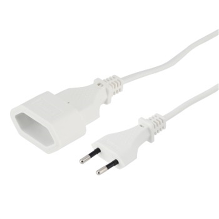 Picture of Euro Extension Cable, 3 m, white