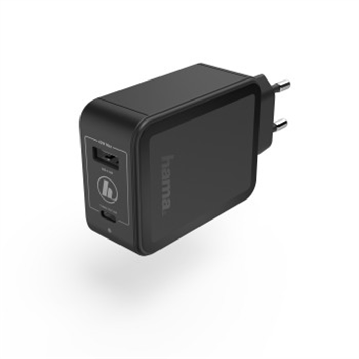 Image de Chargeur, USB-C, Power Delivery (PD)/Qualcomm® + USB-A, 42 W, noir