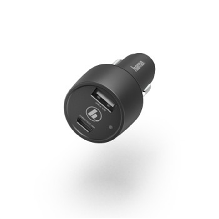 Image de Chargeur pr voiture, USB-C, Power Deliv. (PD)/Qualcomm®+USB-A, 42W, nr