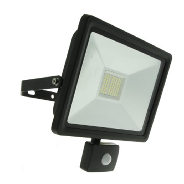 Picture of Prolight LED Spotlight, 50W, Easy Connect, PIR motion detector, black