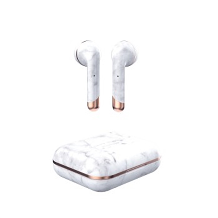 Image de Ecouteurs Bluetooth® True Wireless Air 1, marbre blanc